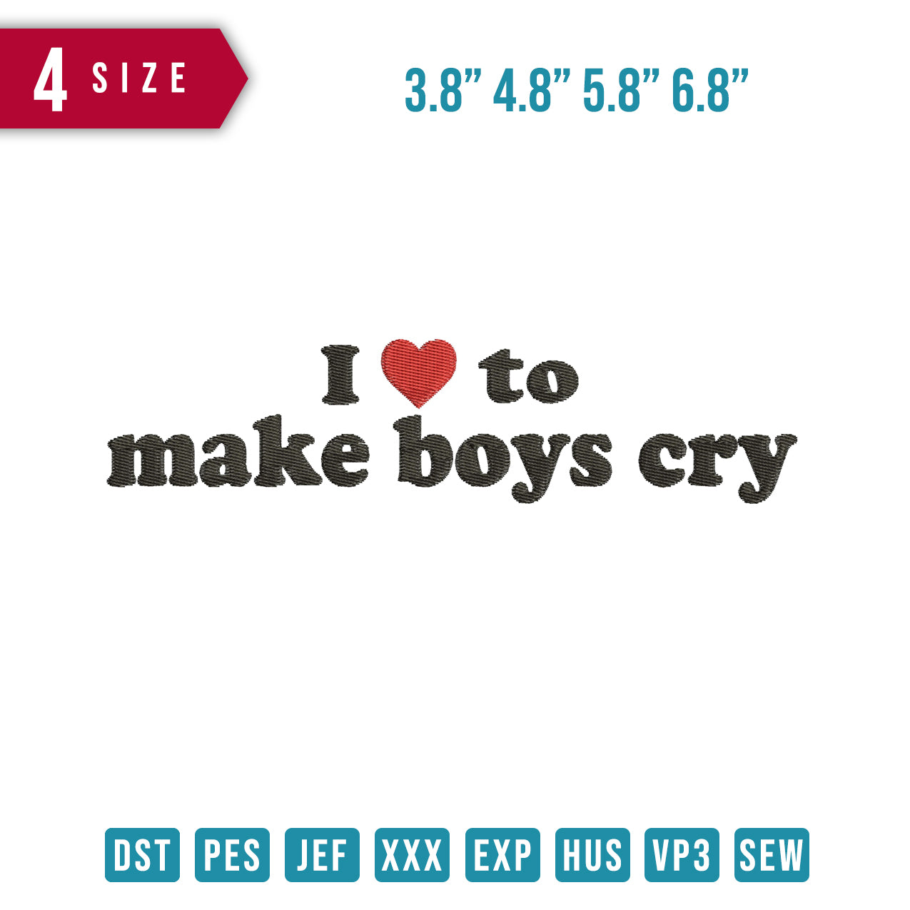 I Love make boy