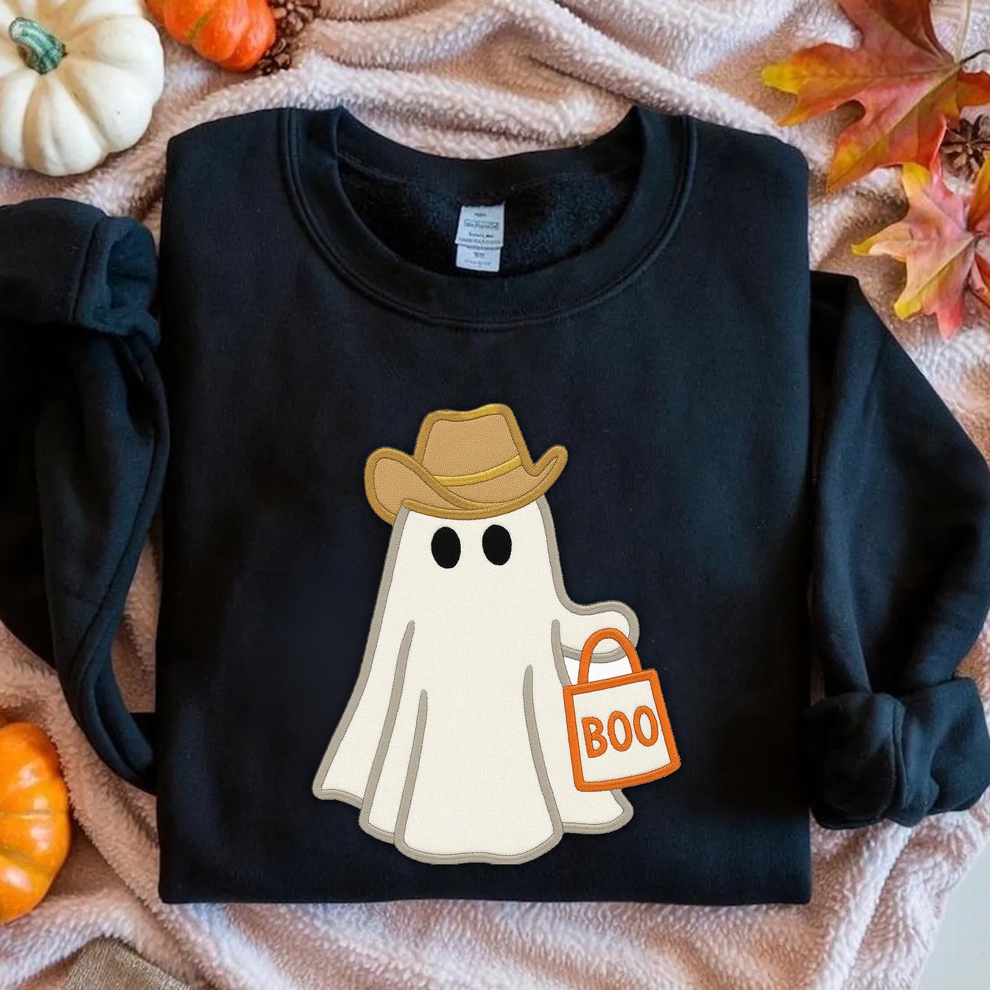 Boo Ghost Applique B