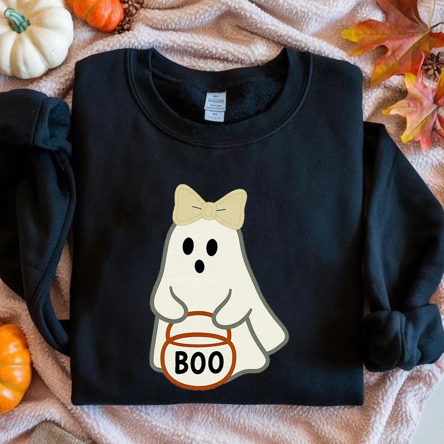 Boo Ghost Applique A