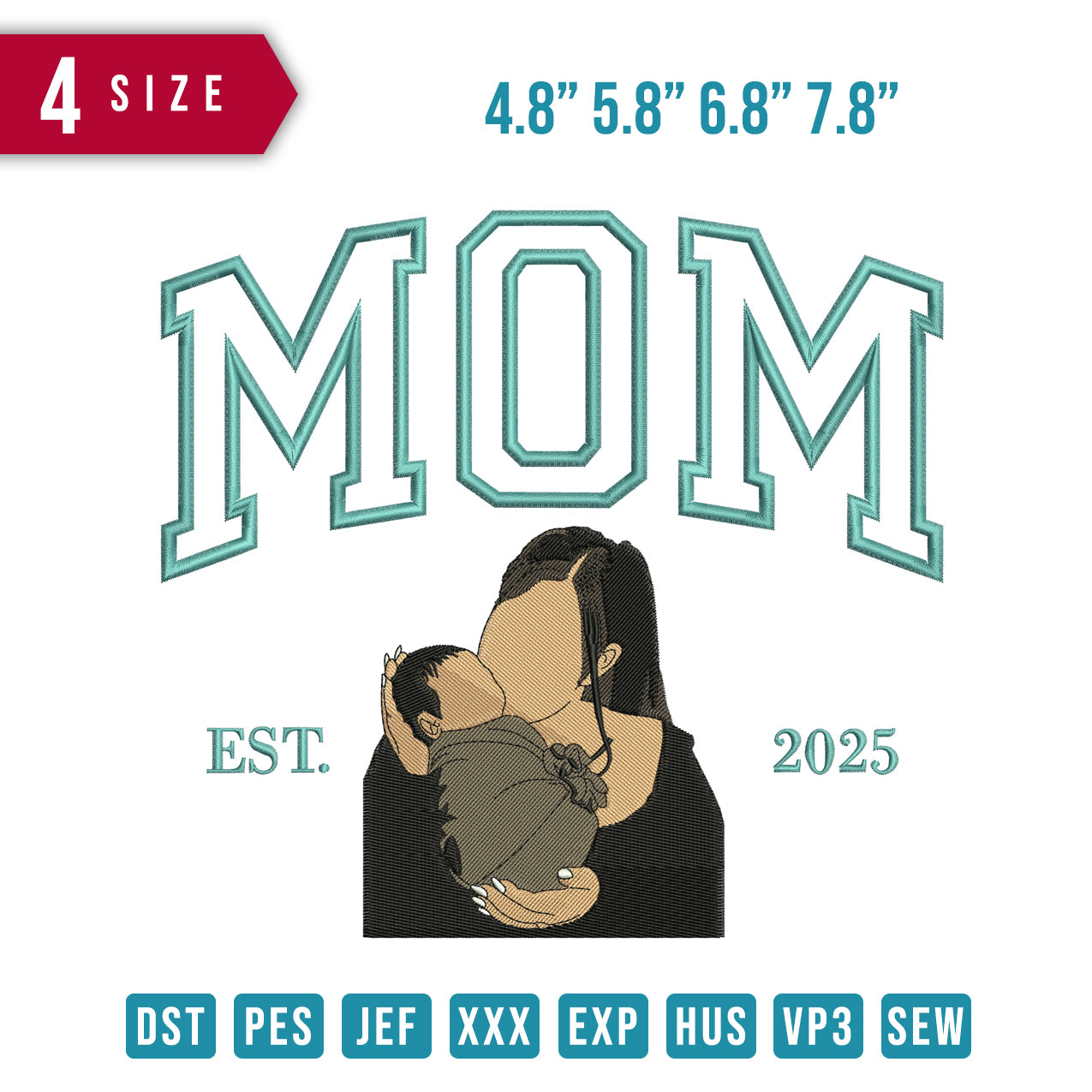 mom Kissing Baby