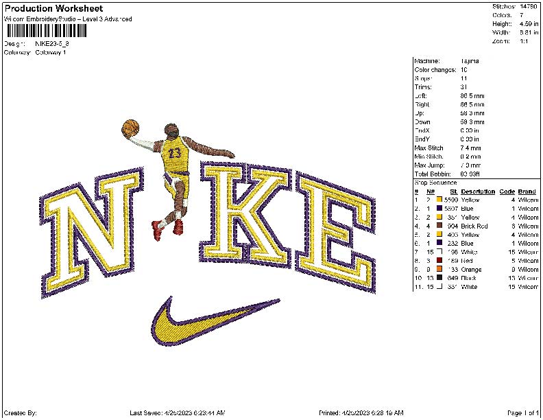 Nike 23