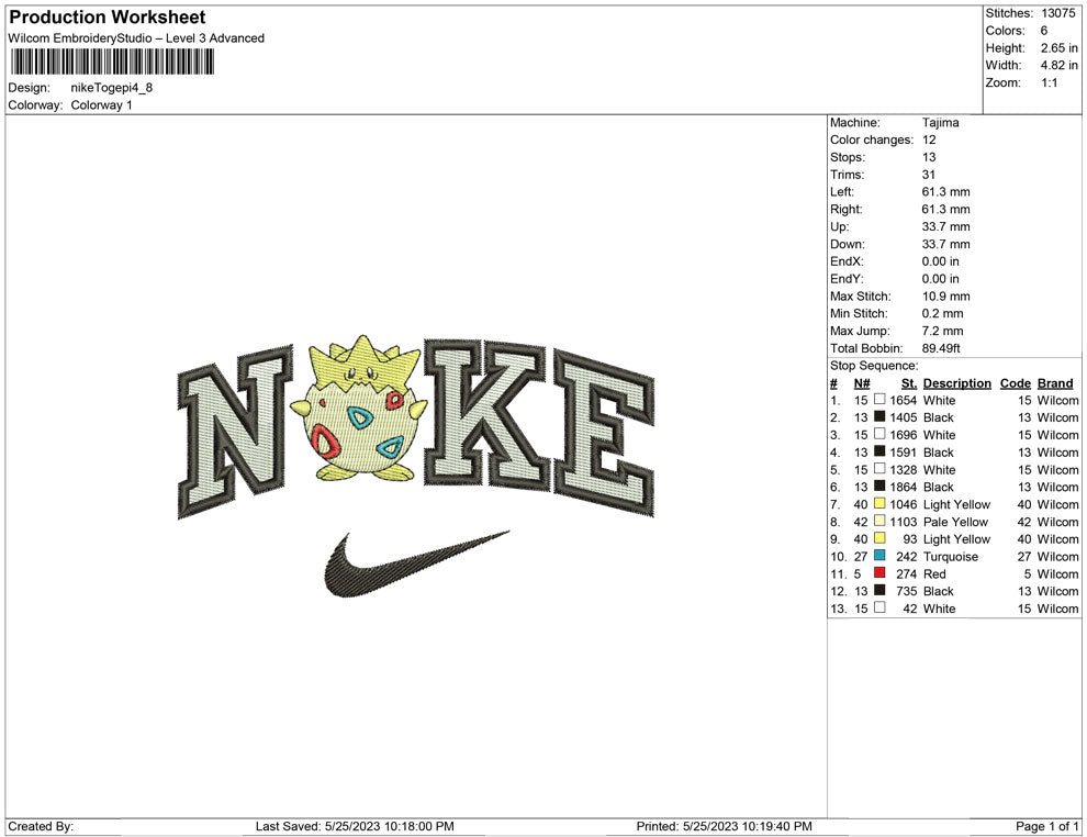 Nike Togepi