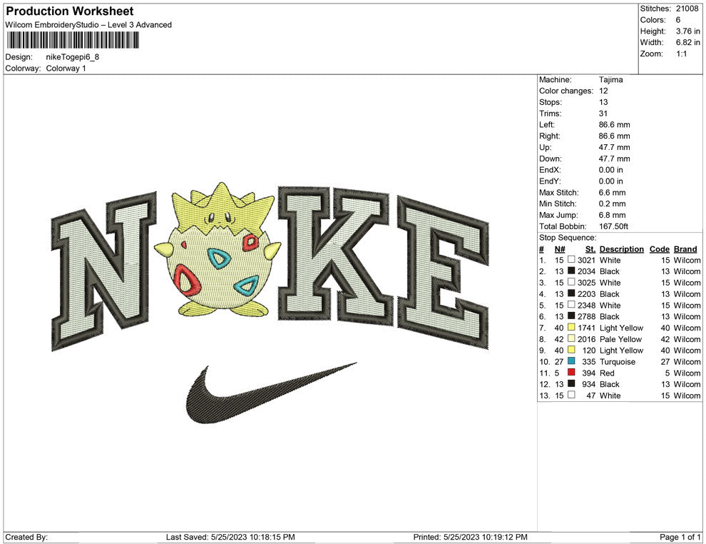 Nike Togepi