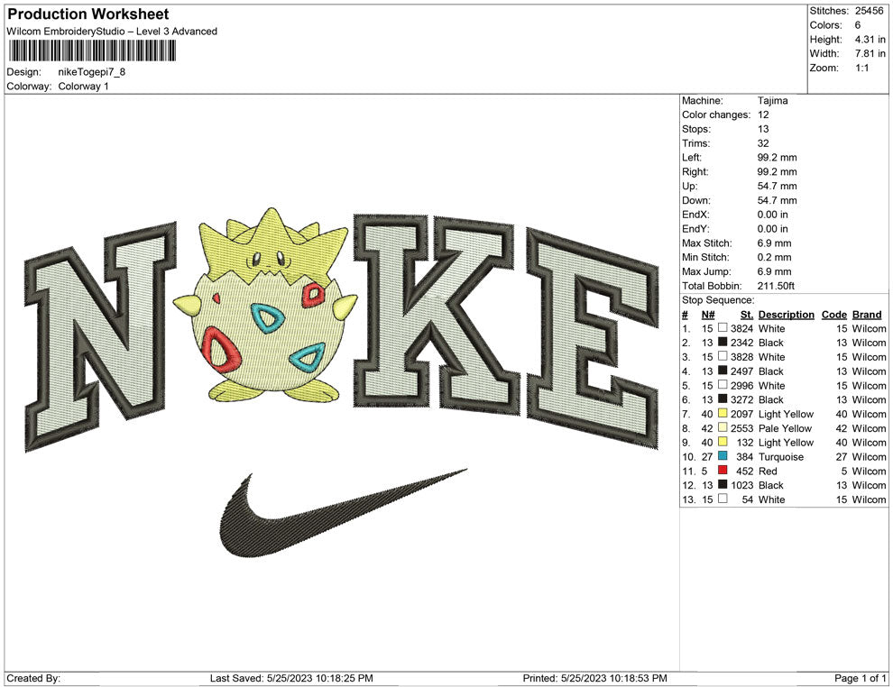 Nike Togepi