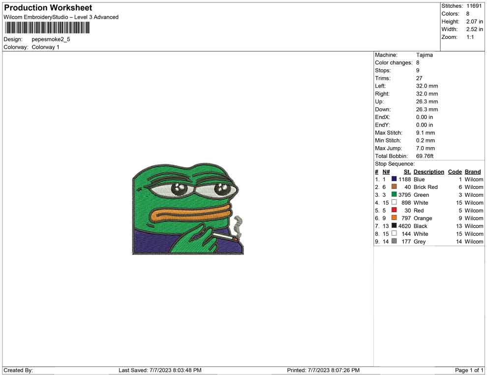 Pepe Smoke