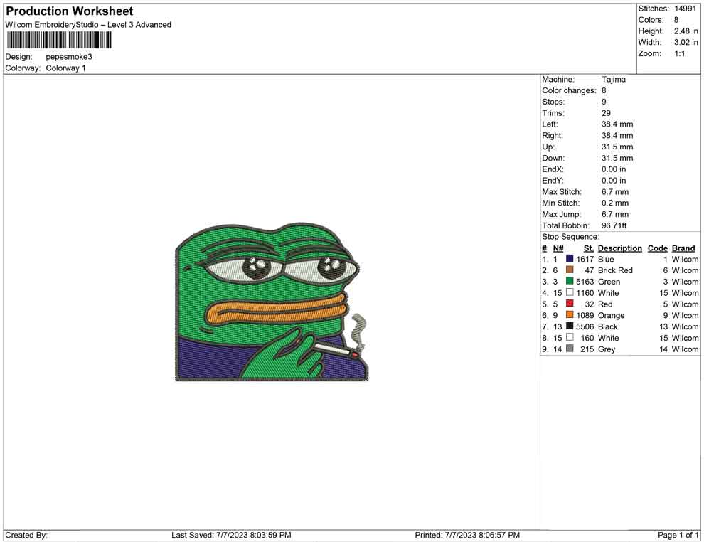 Pepe Smoke