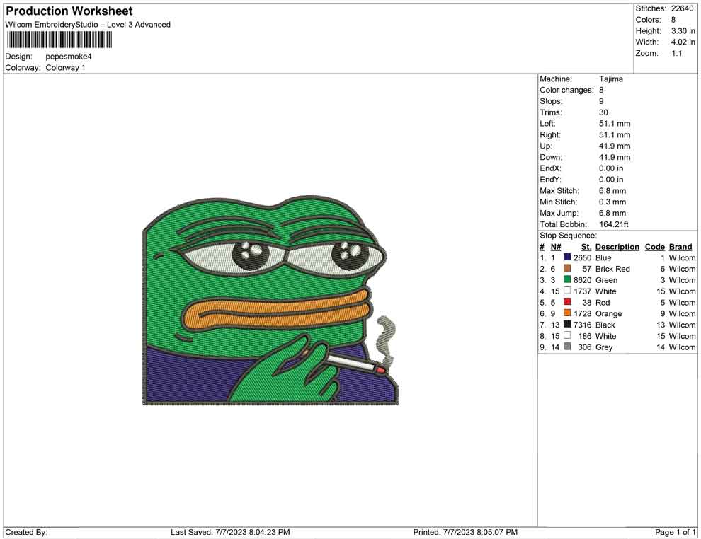 Pepe Smoke