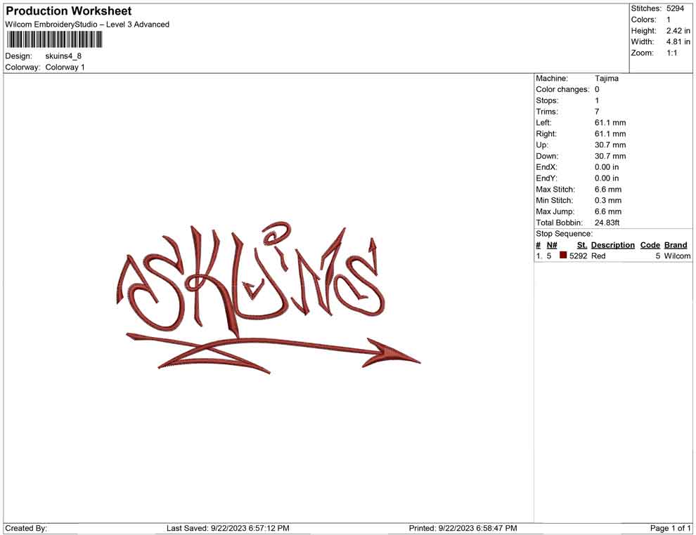 Skuins Tribal