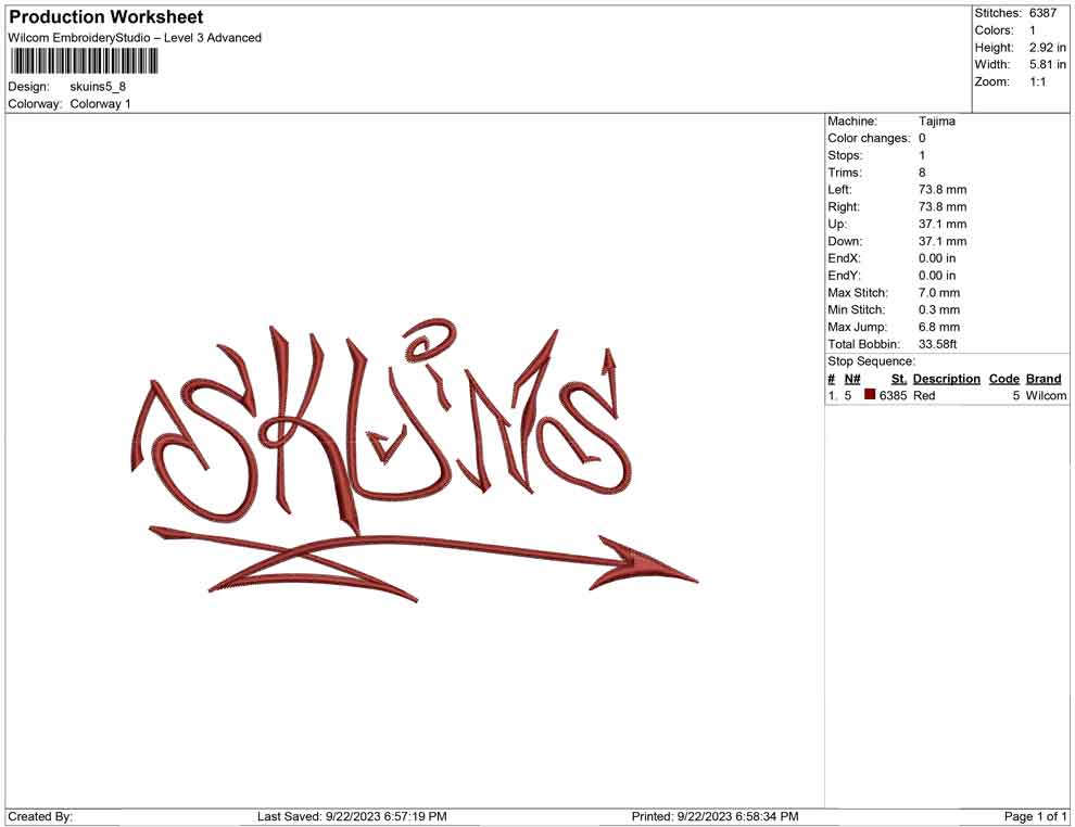 Skuins Tribal