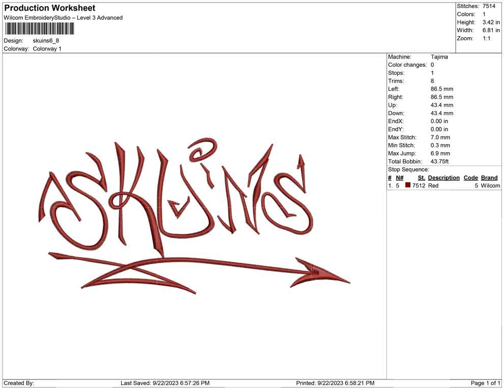 Skuins Tribal