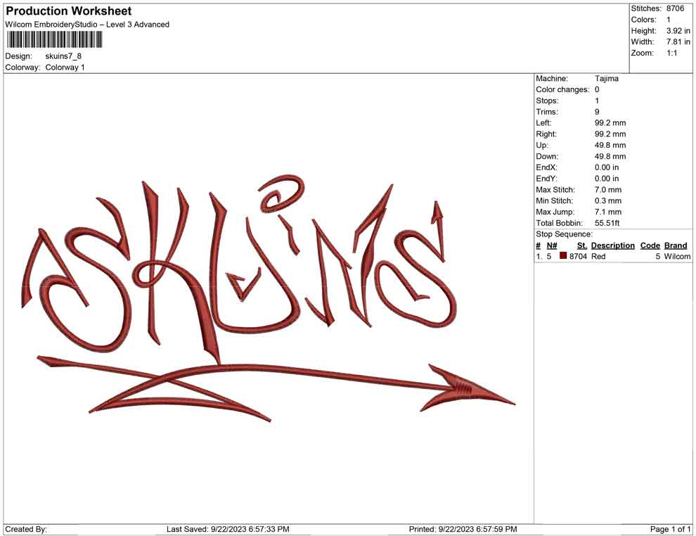 Skuins Tribal