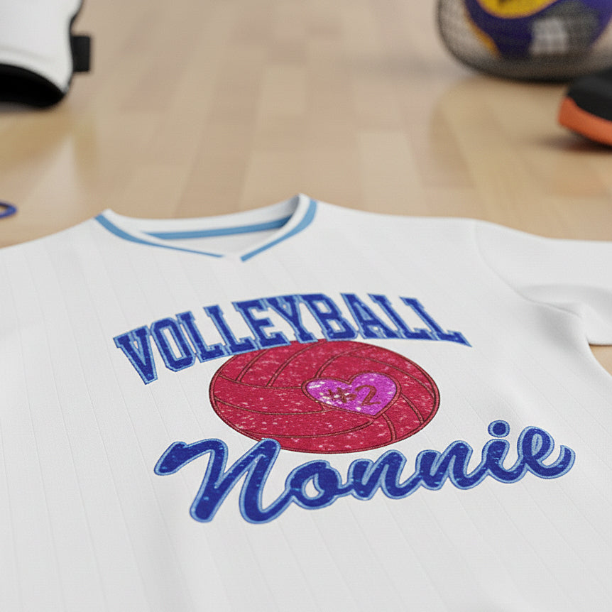 Volley Ball Nonnie Applique