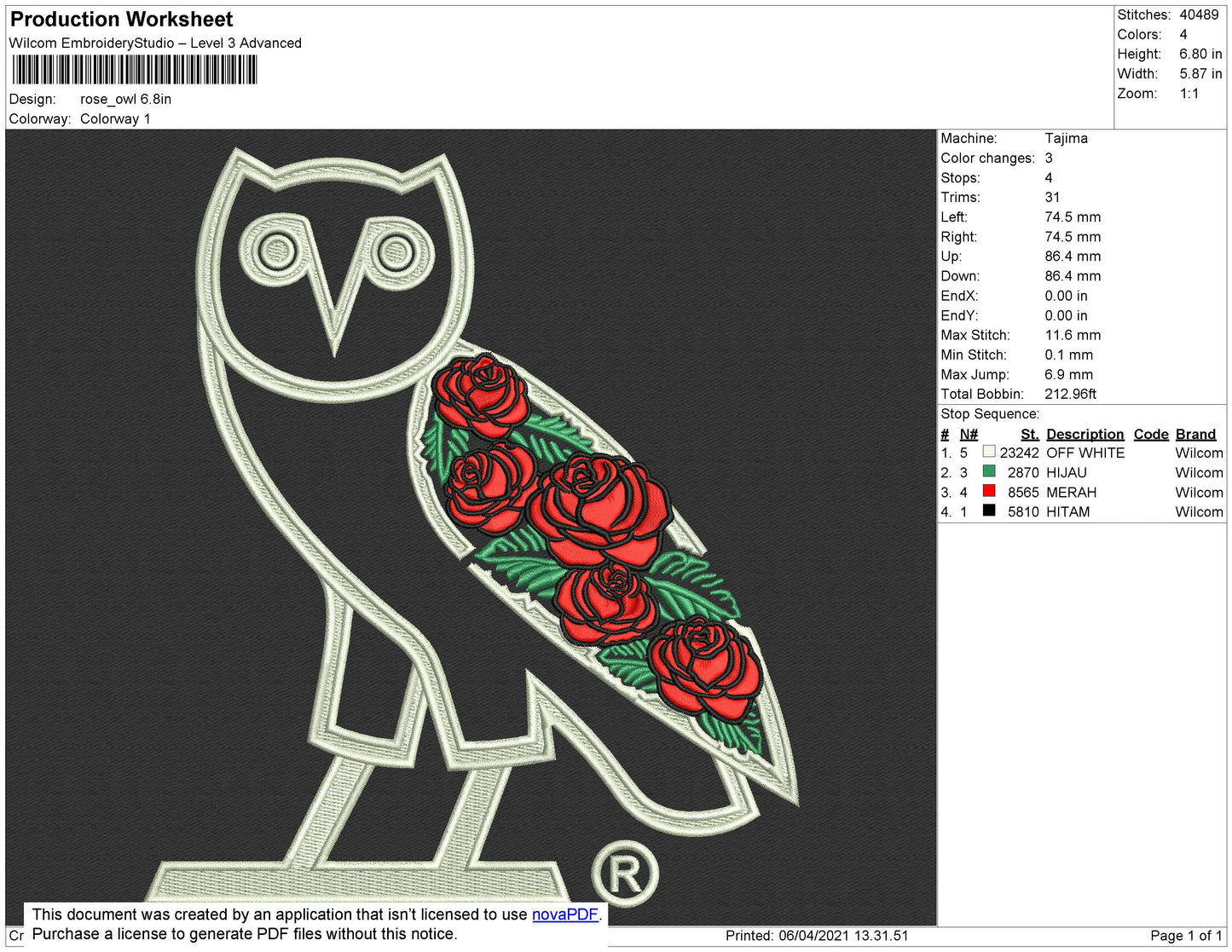 OWL OVO FLOWERS
