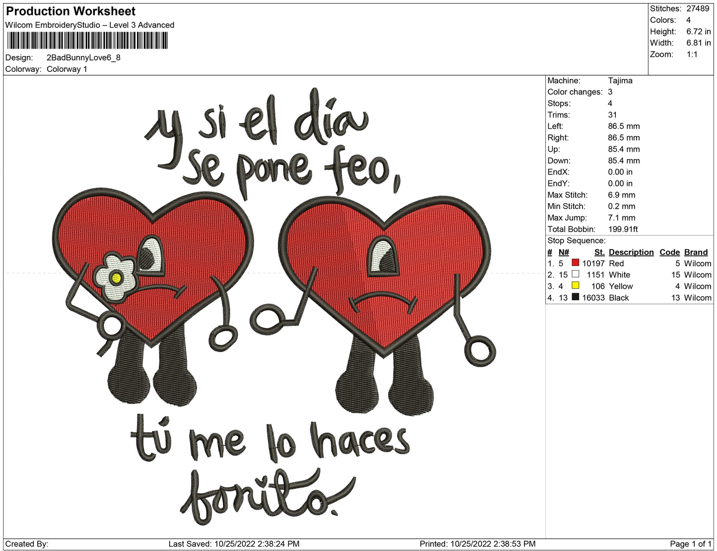 2 Bad Bunny love