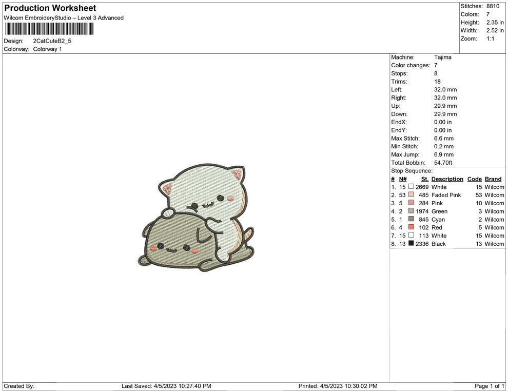 2 Cat Cute B