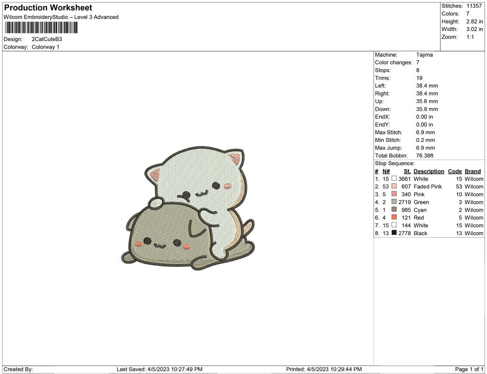 2 Cat Cute B