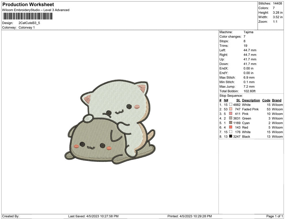 2 Cat Cute B