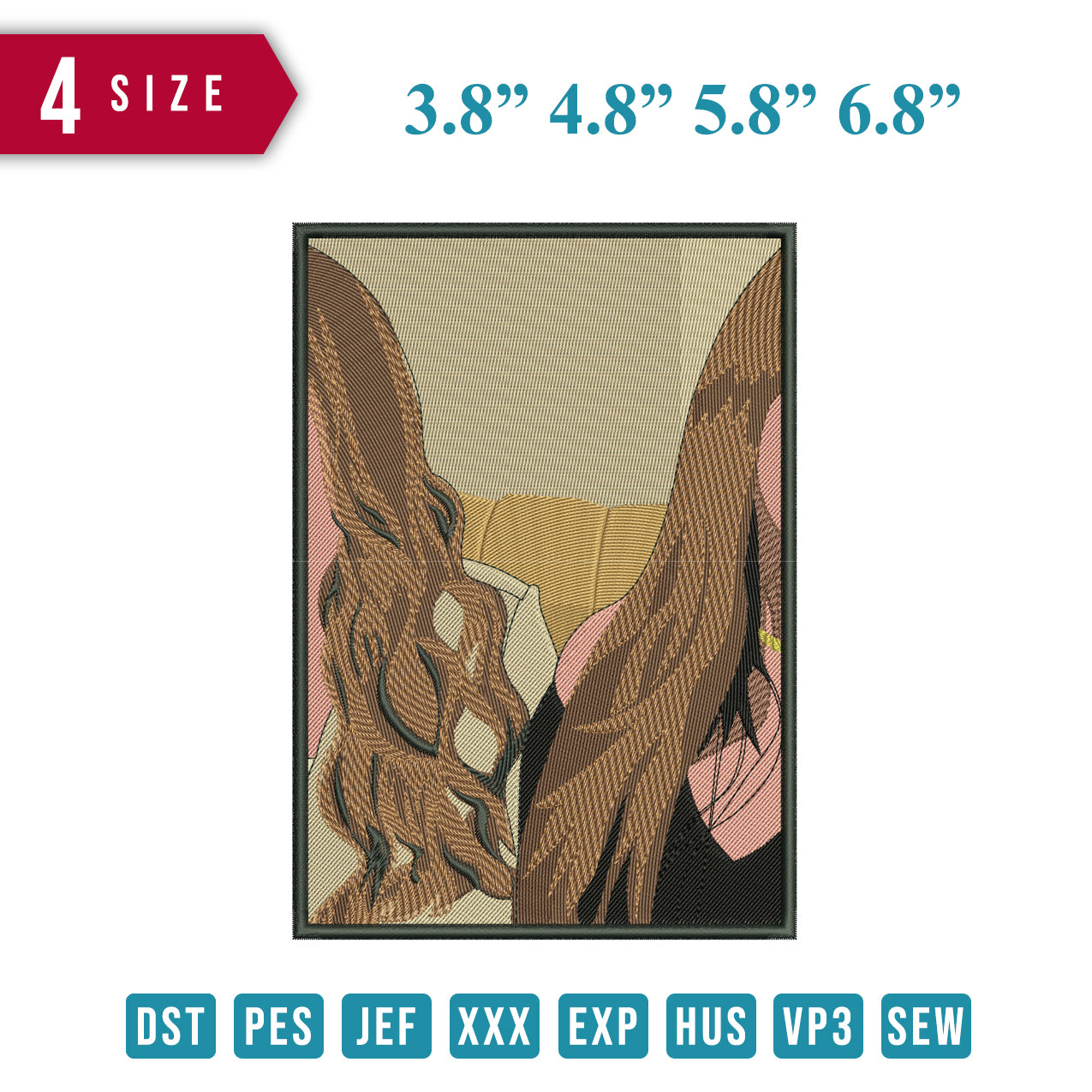 2 Long hair