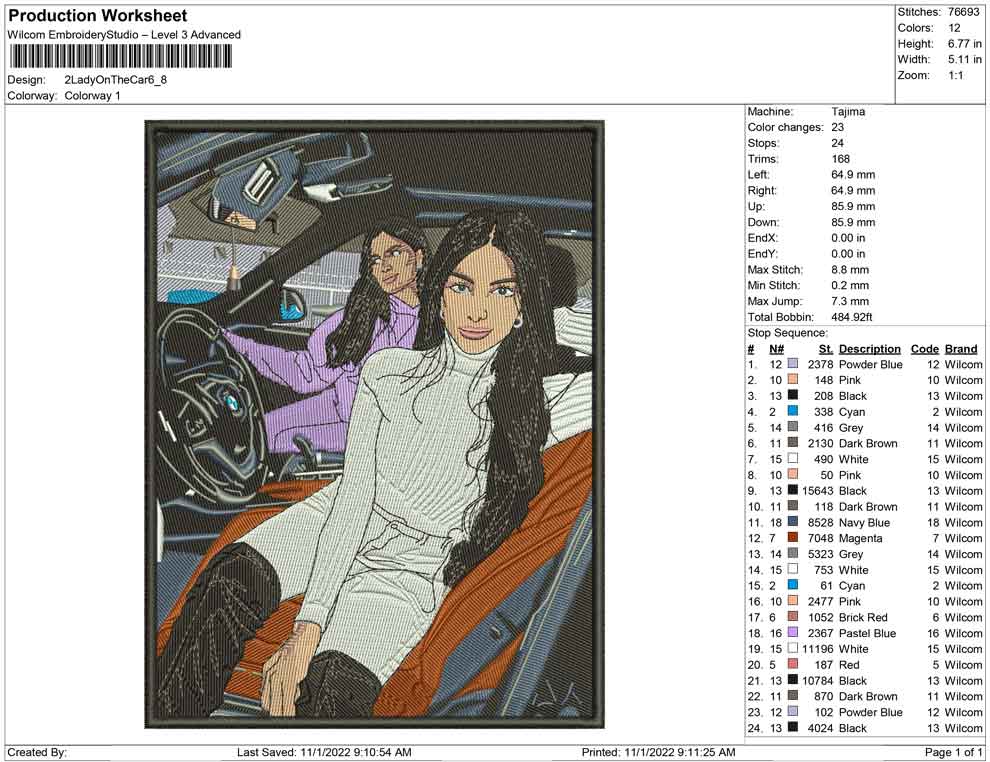 2 Ladies on the Car