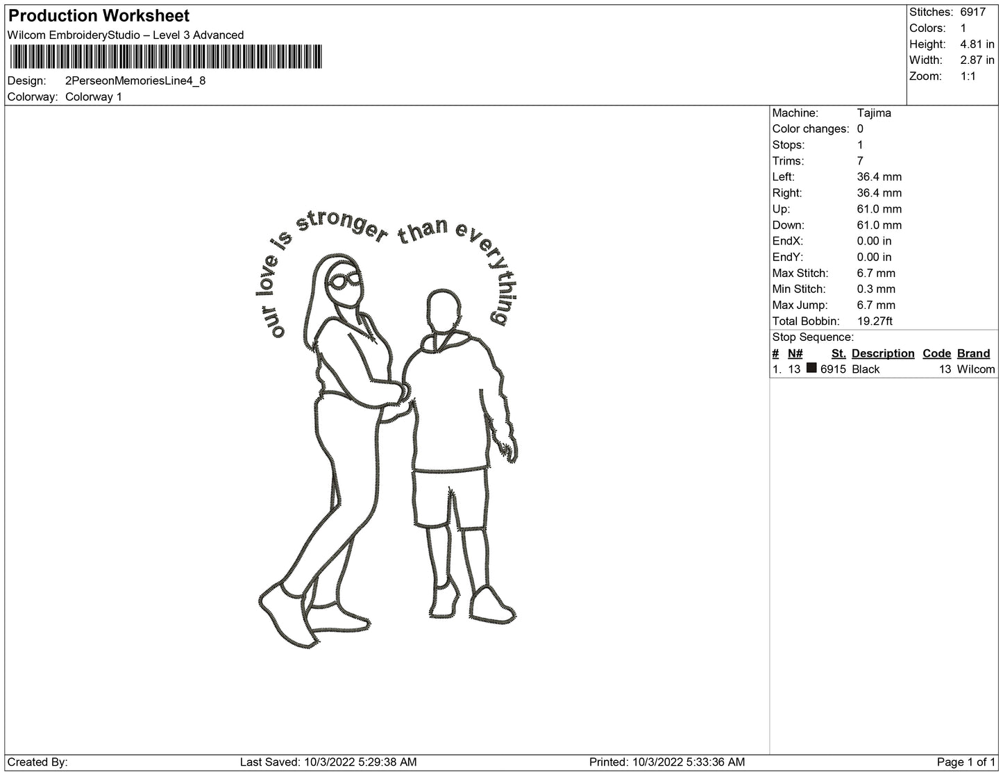 2Person Memories Line art