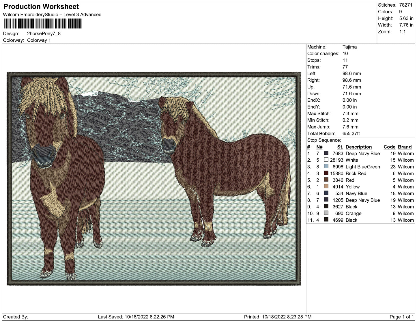 2 Horse Pony