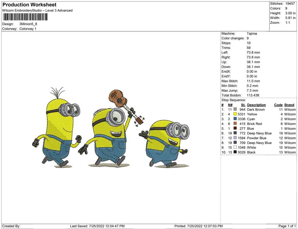 3 minion