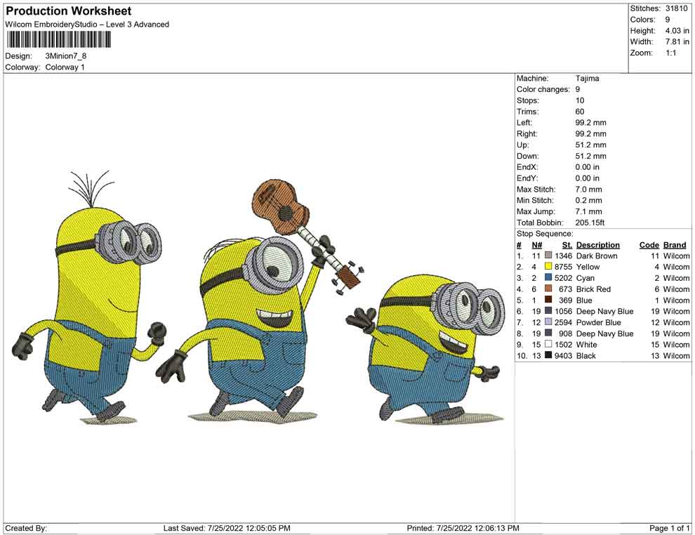 3 minion