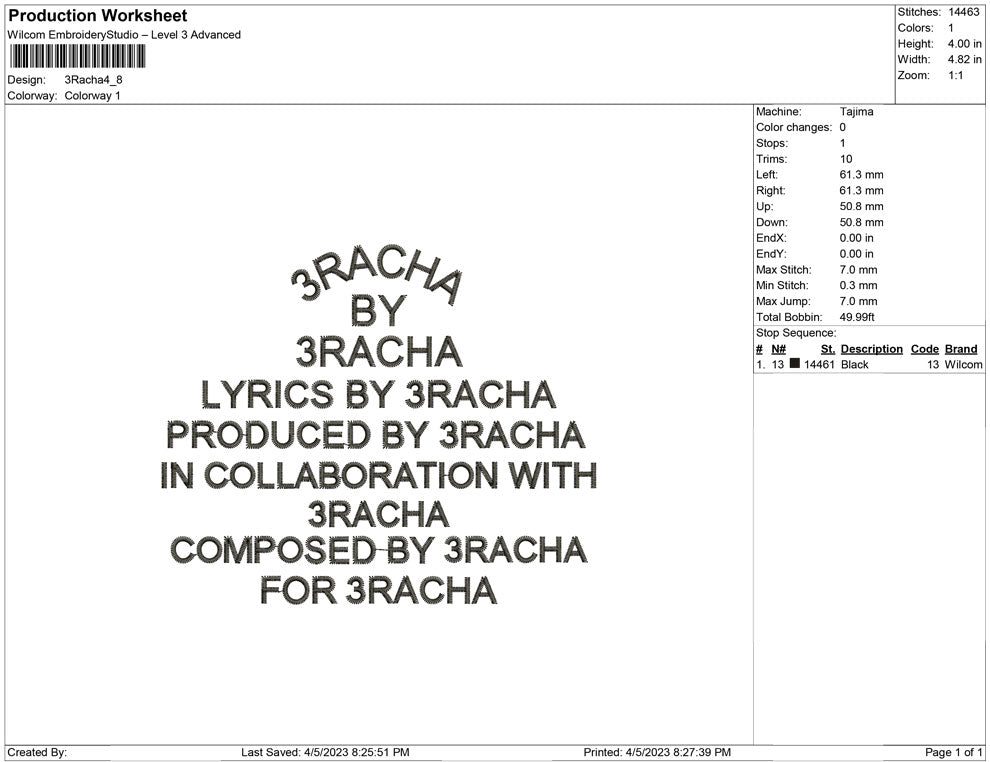 3 racha