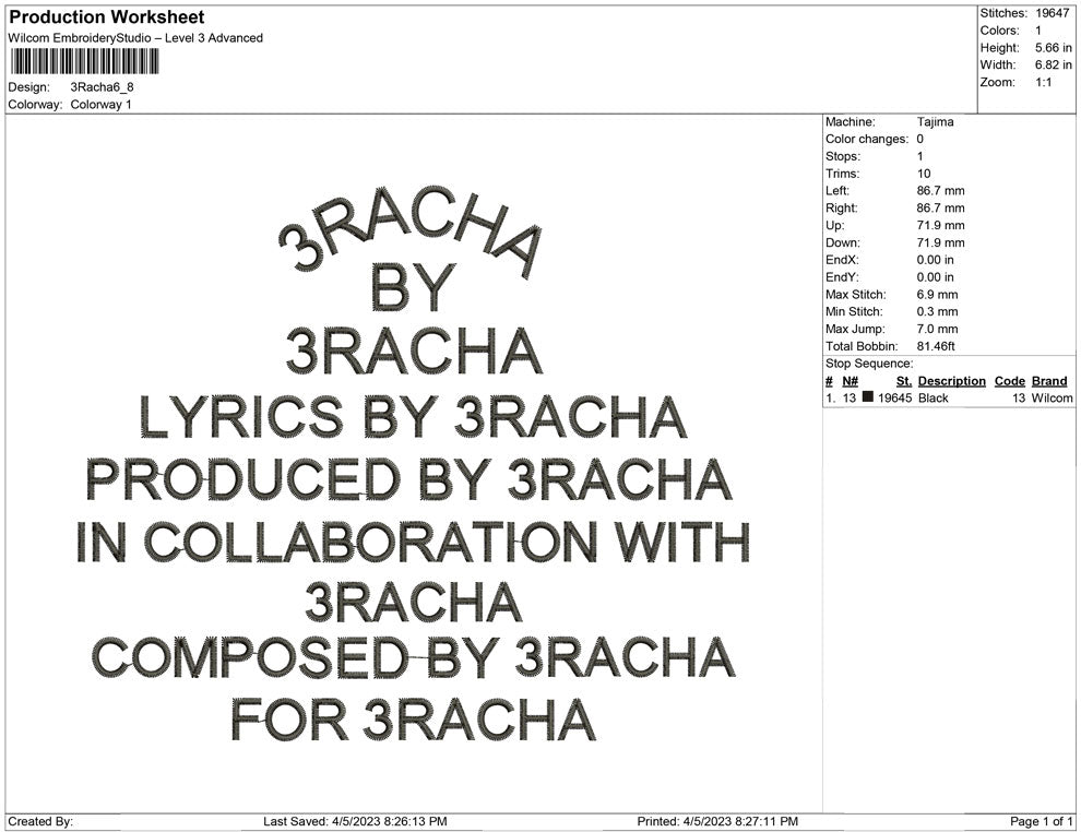 3 racha