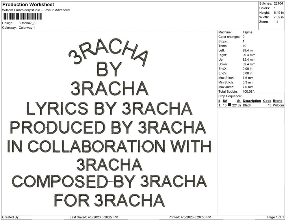 3 racha