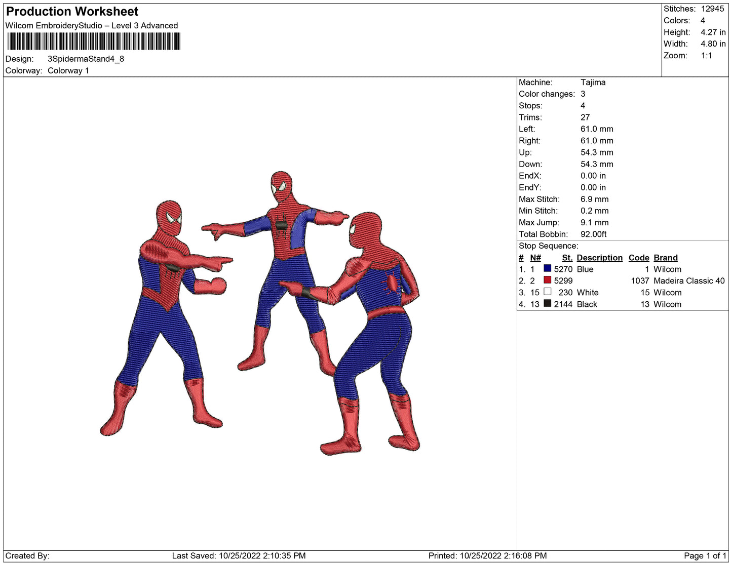 3Spiderman Stand