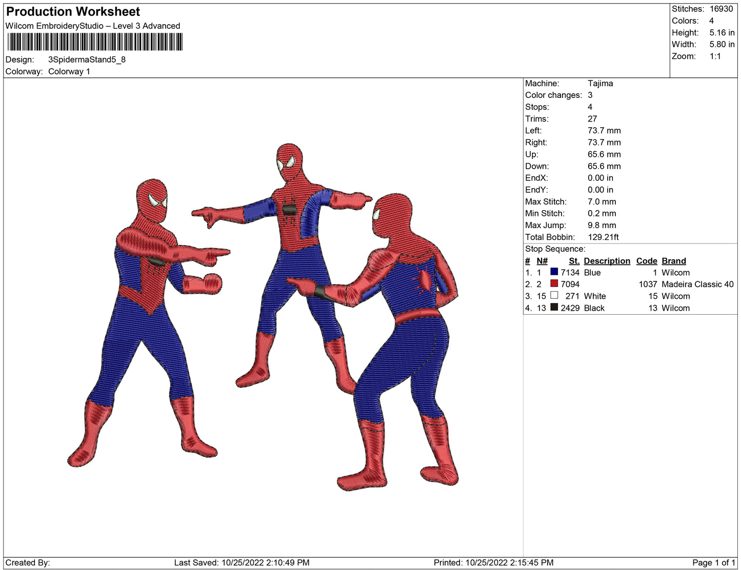 3Spiderman Stand