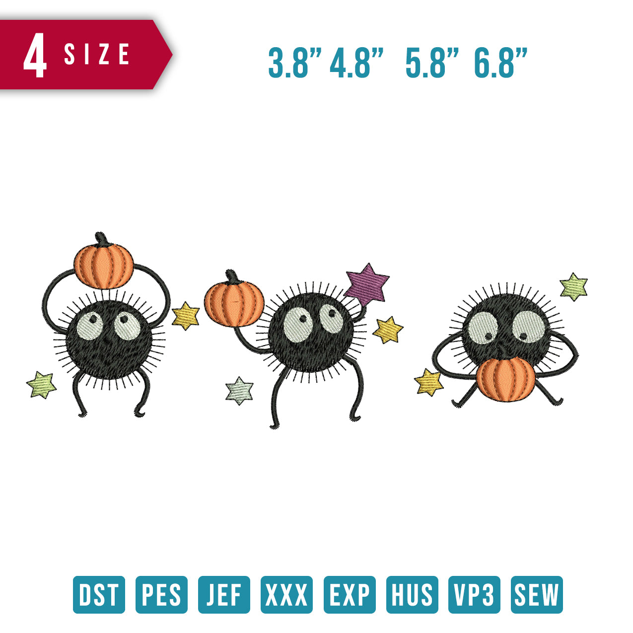 3 Susuwatari Pumpkin