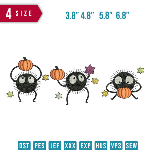 3 Susuwatari Pumpkin