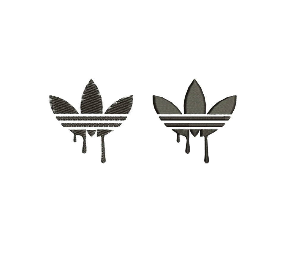 Adidas logo dripping on sale