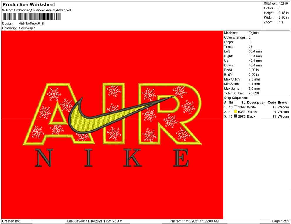 Nike Air Snow