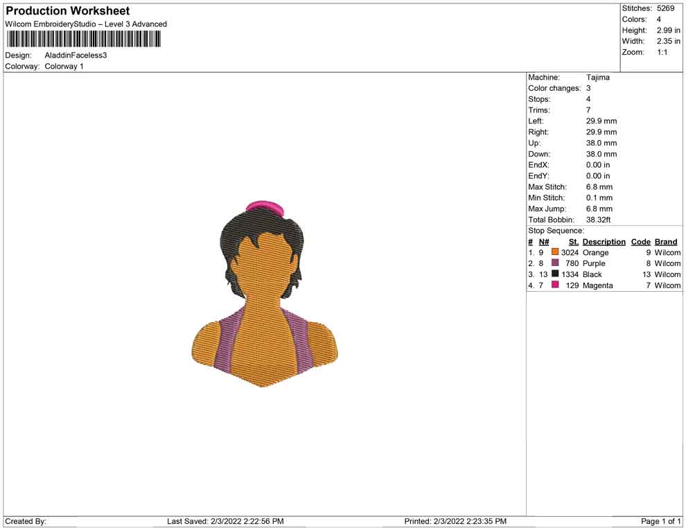 Aladdin Faceless
