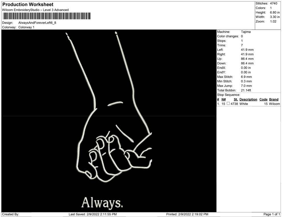 Always And Forever Left