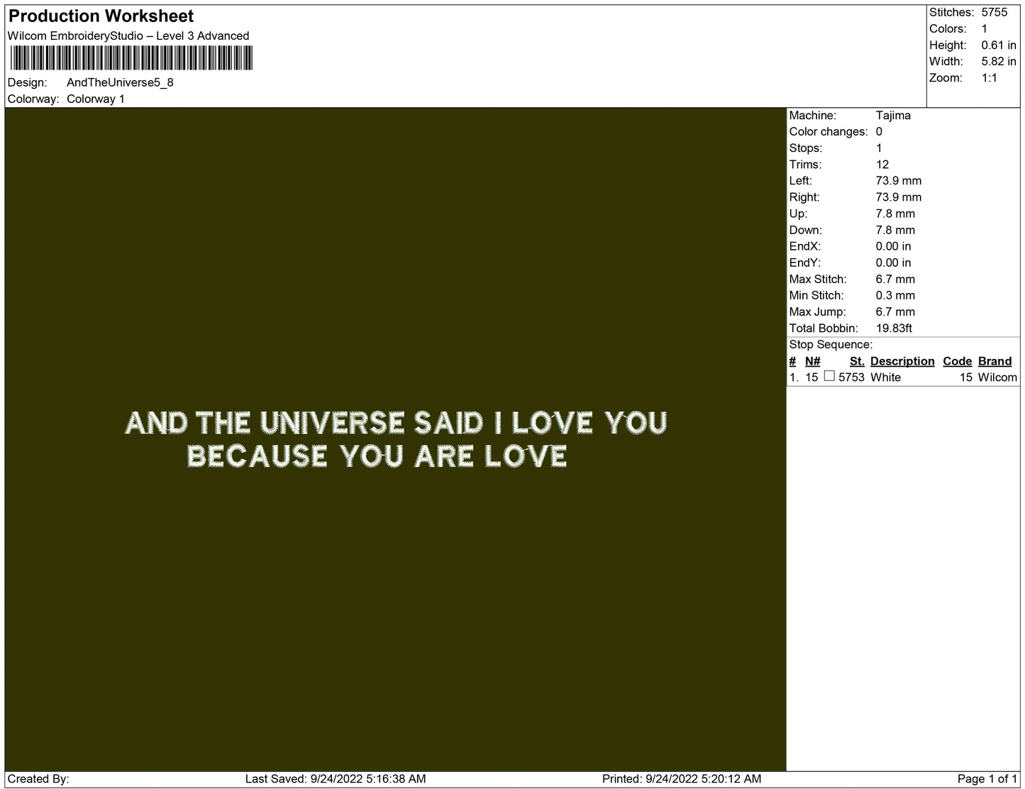 and universe