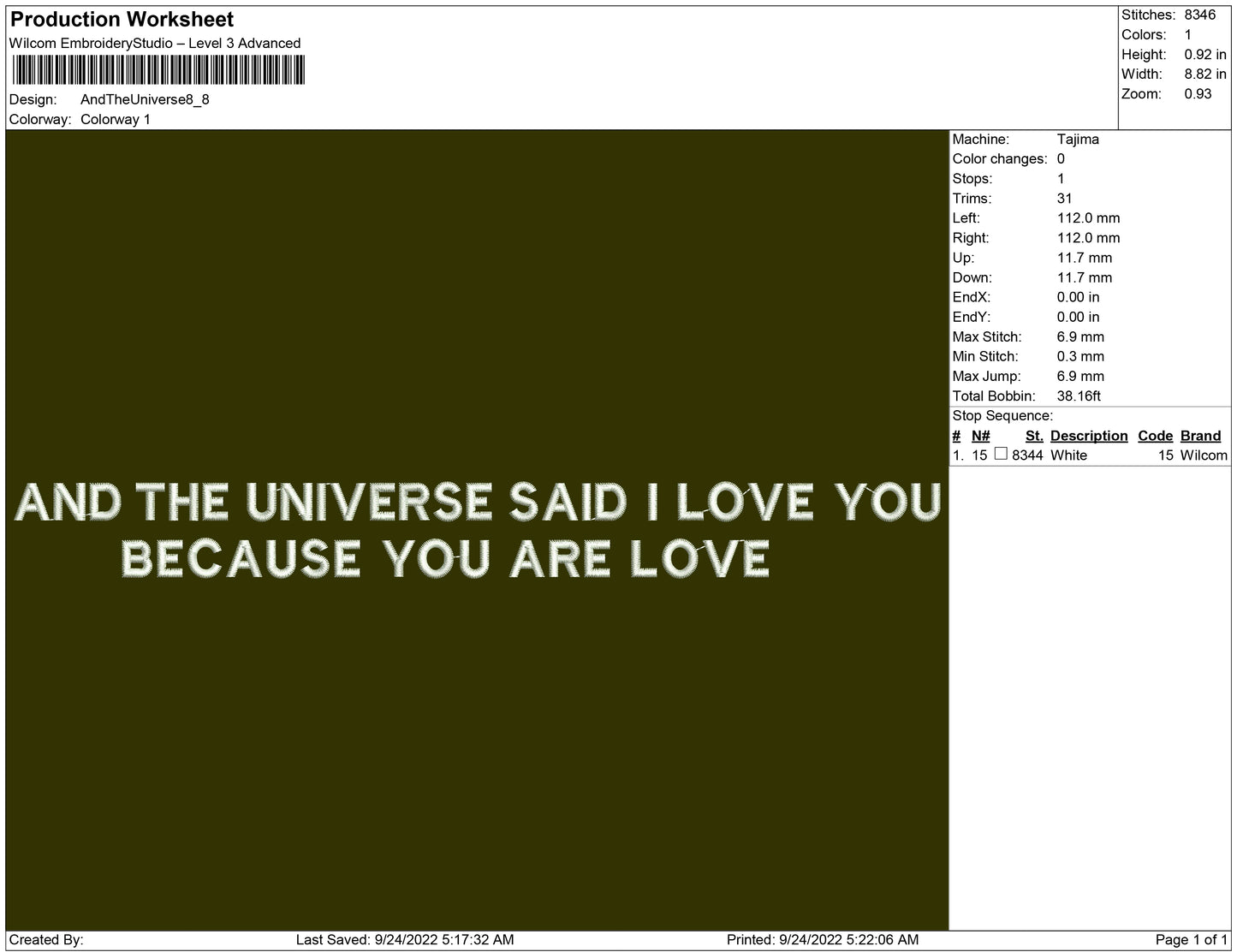 and universe