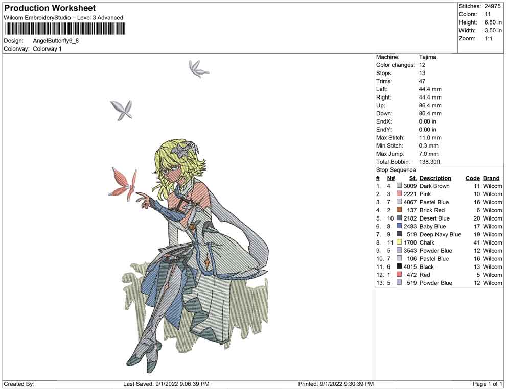 Angel Butterfly