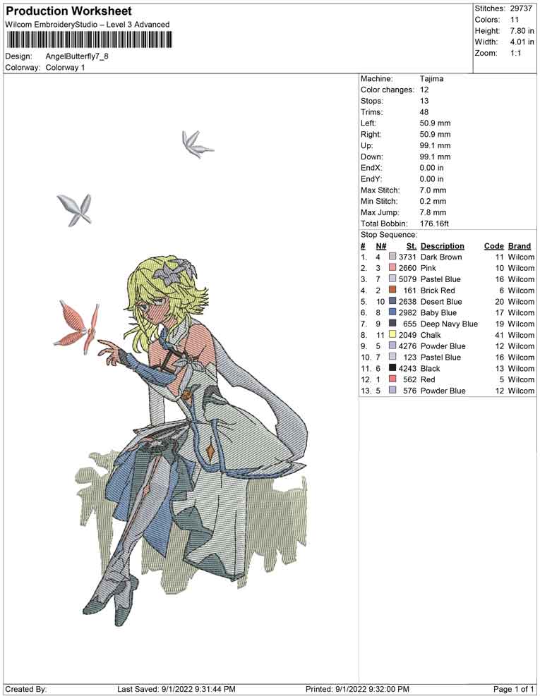 Angel Butterfly