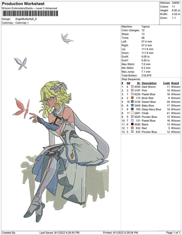 Angel Butterfly
