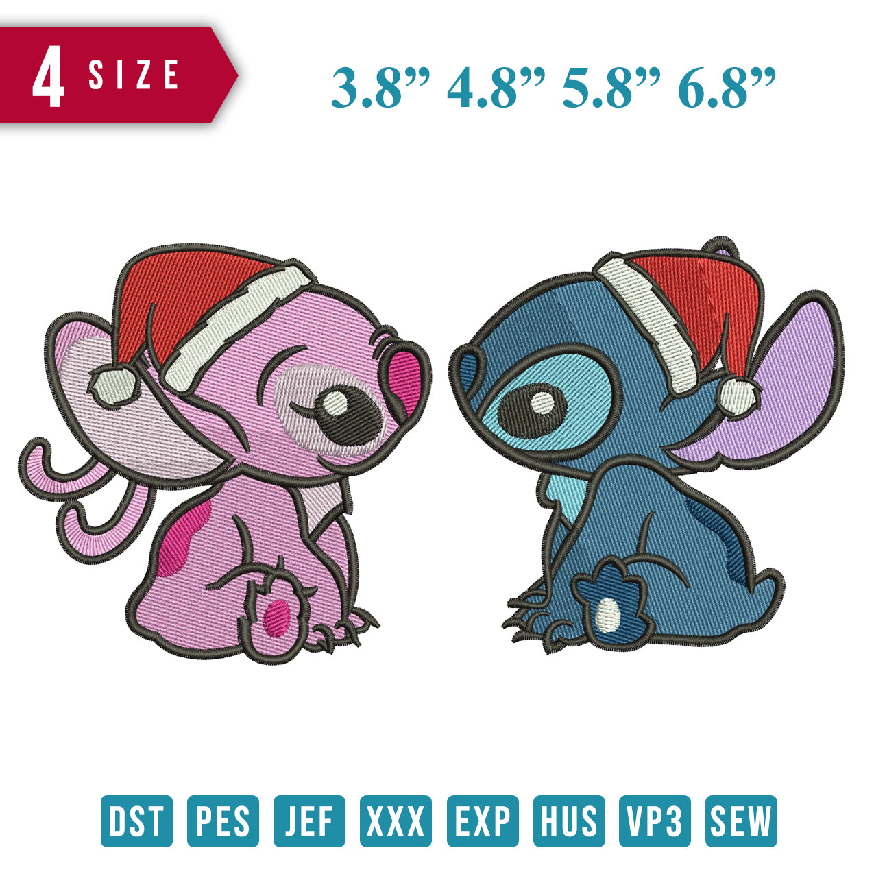 Angel and Stitch Christmas