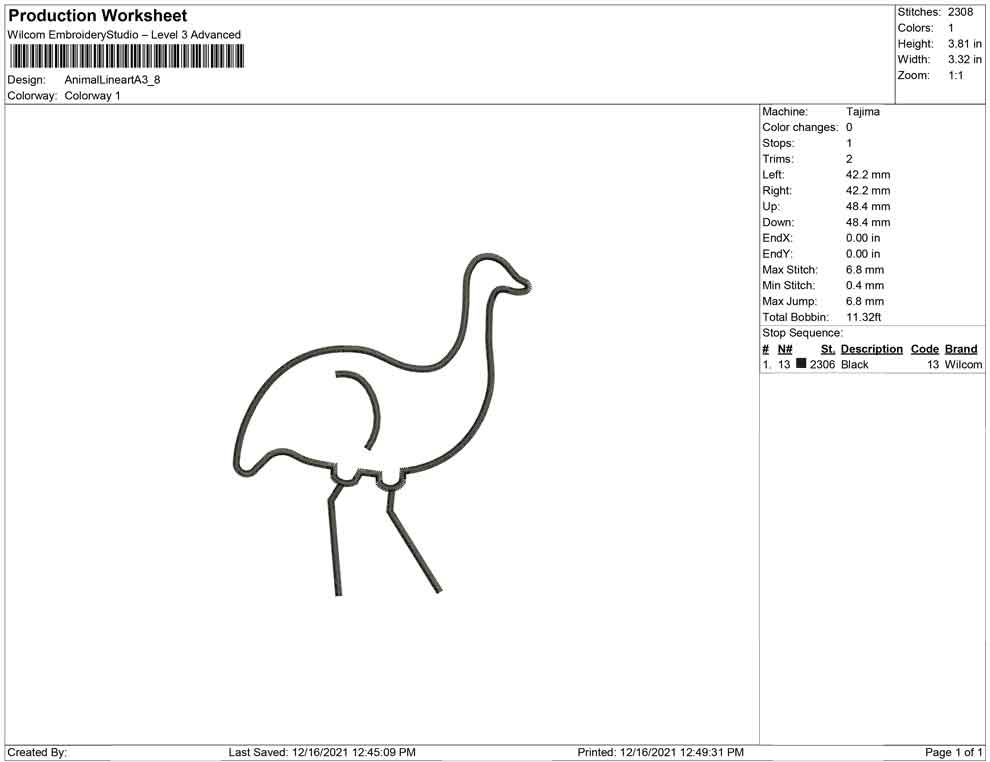 Animal Line Art A