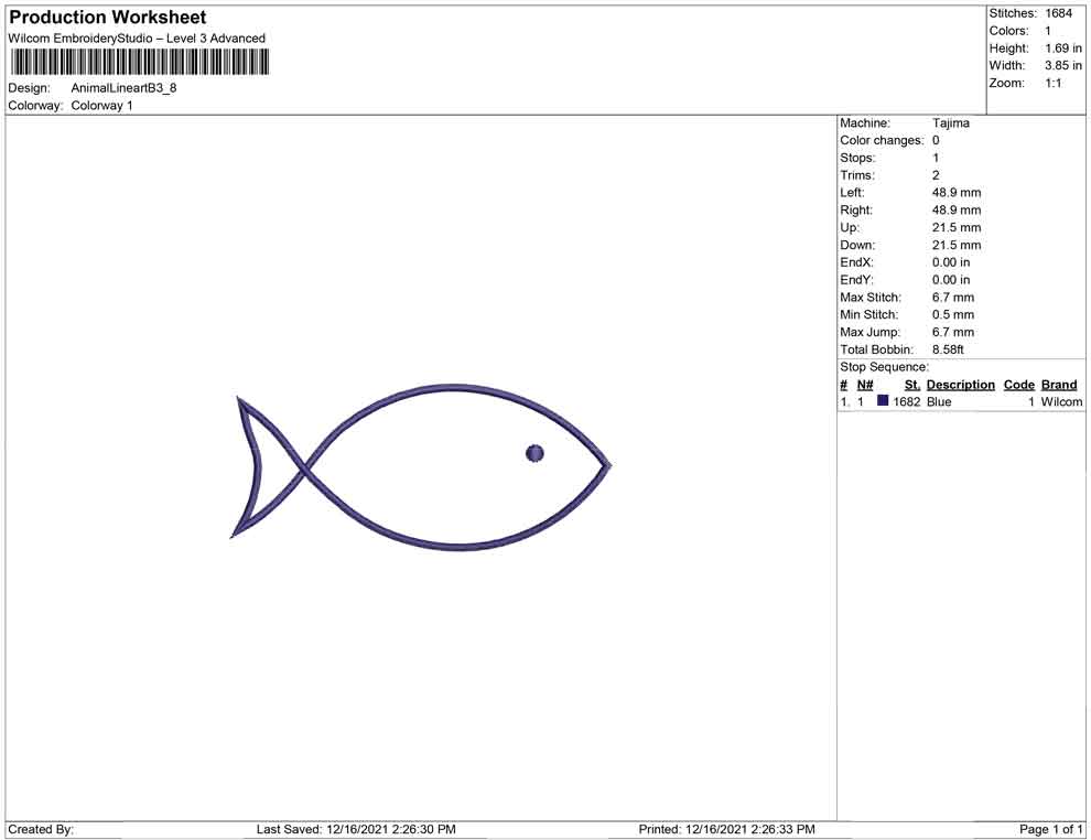 Animal Line Art B