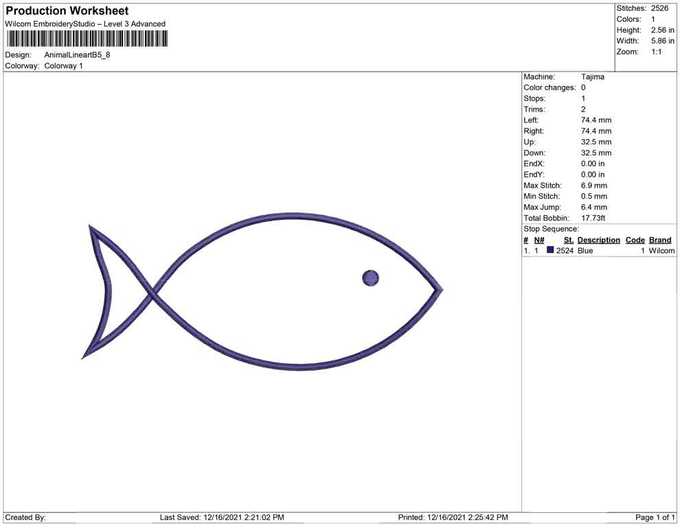 Animal Line Art B