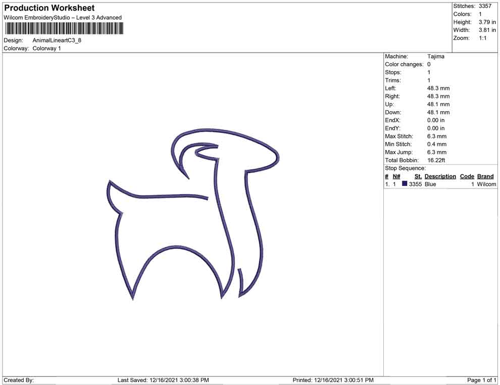 Animal Line Art C