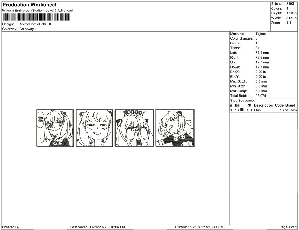 Anime Comic