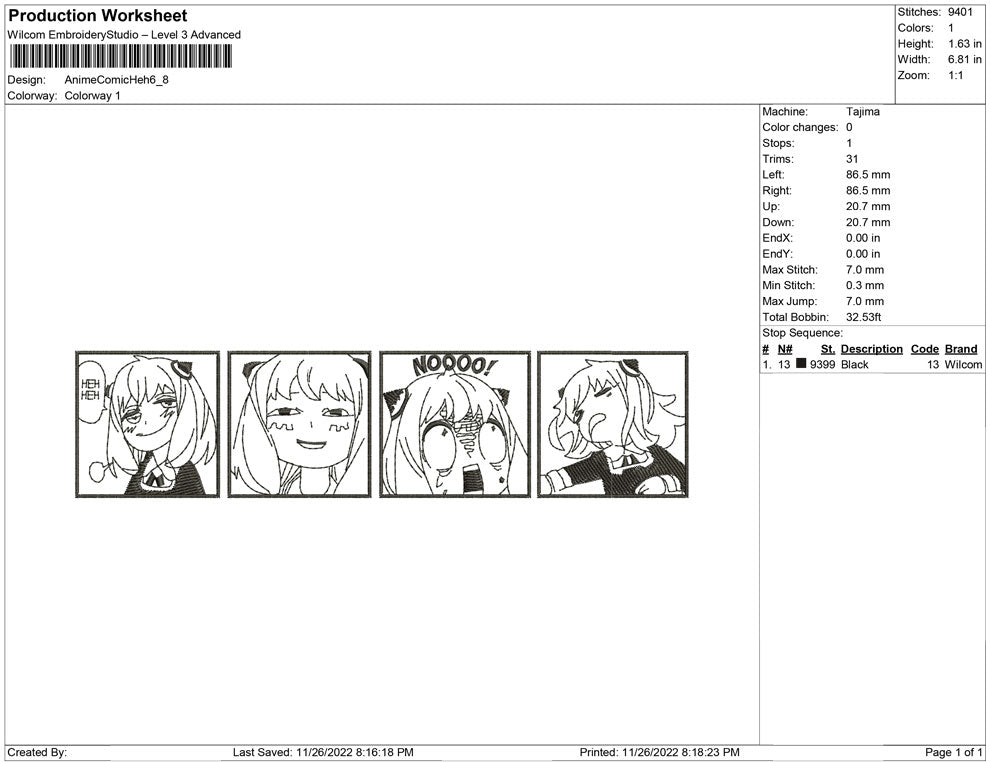 Anime Comic